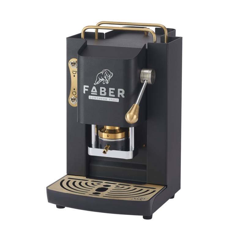 Faber - Pro Deluxe 3.0 - Schwarz, Messing - Kaffeemaschine