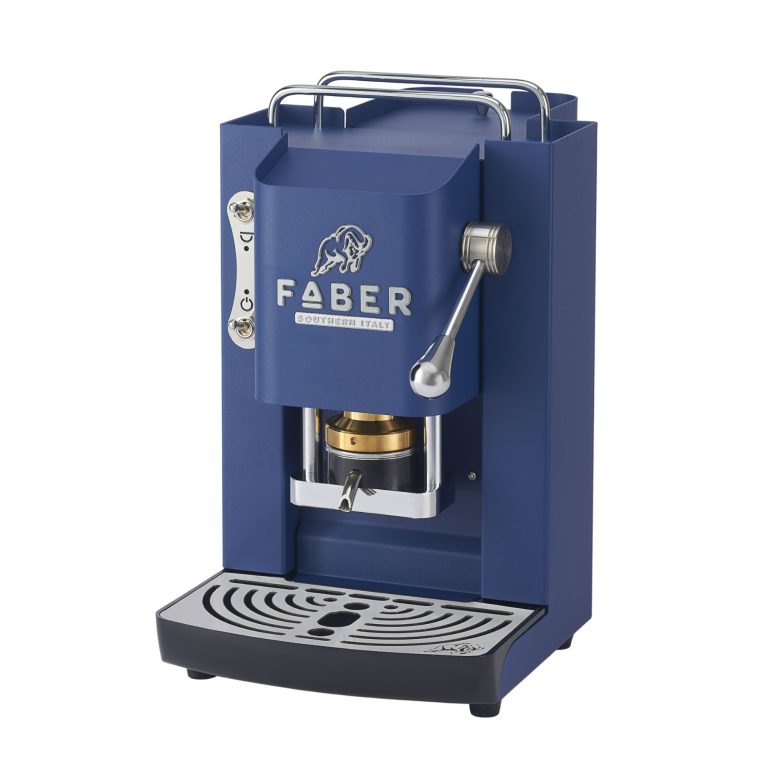 Faber - Pro Deluxe 3.0 - Blau, Silber - Kaffeemaschine