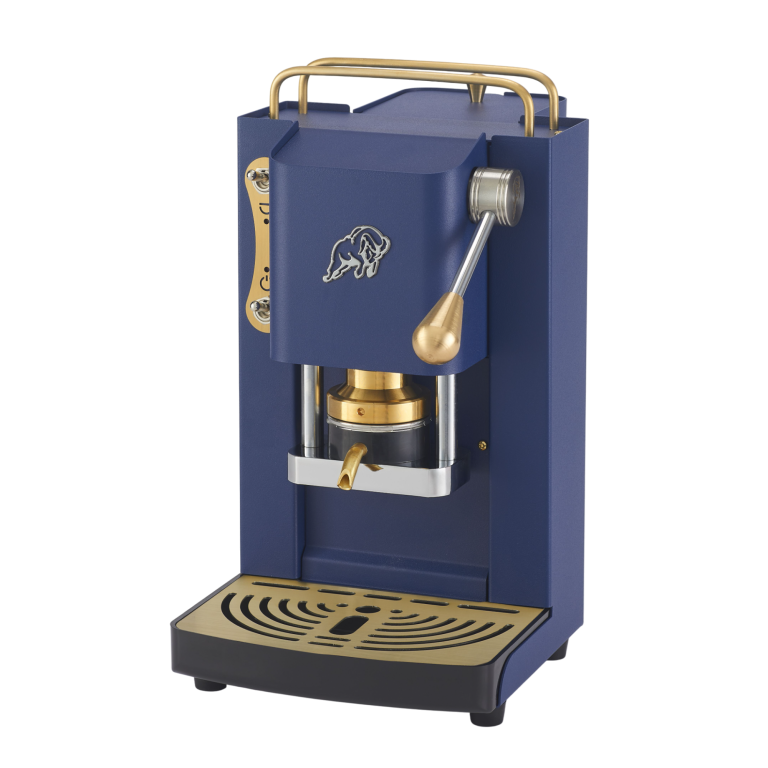 Faber - Pro Essential 3.0 - Blau, Messing - Kaffeemaschine