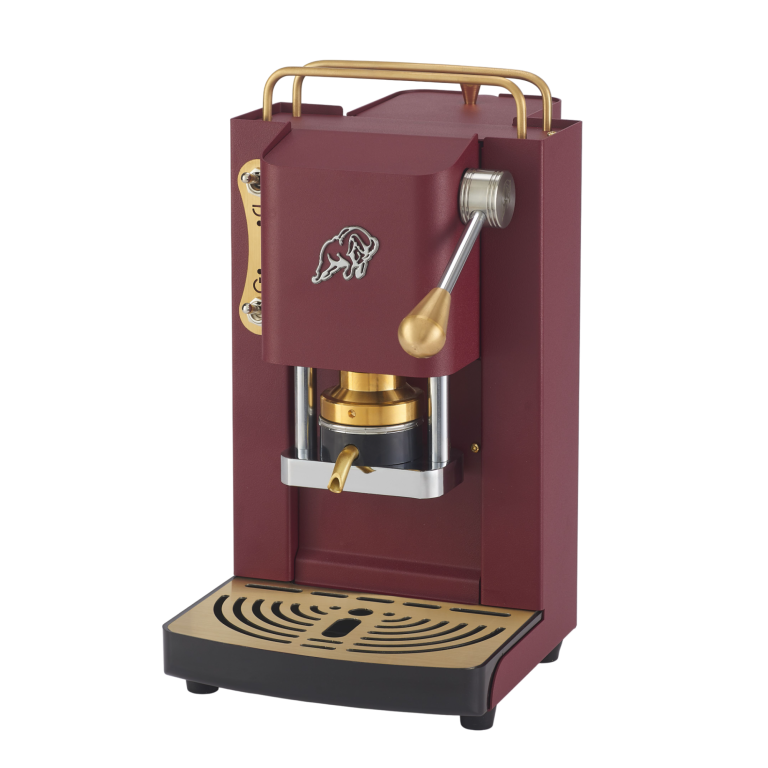 Faber - Pro Essential 3.0 - Cherry Red, Messing - Kaffeemaschine