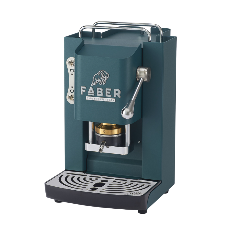 Faber - Pro Deluxe 3.0 - British Green, Silber - Kaffeemaschine