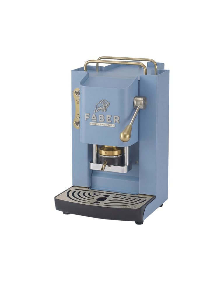 Faber - Pro Deluxe 3.0 - Turquoise, Messing - Kaffeemaschine