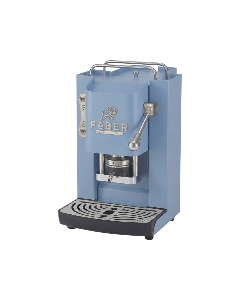 Faber - Pro Deluxe 3.0 - Turquoise, Silber - Kaffeemaschine