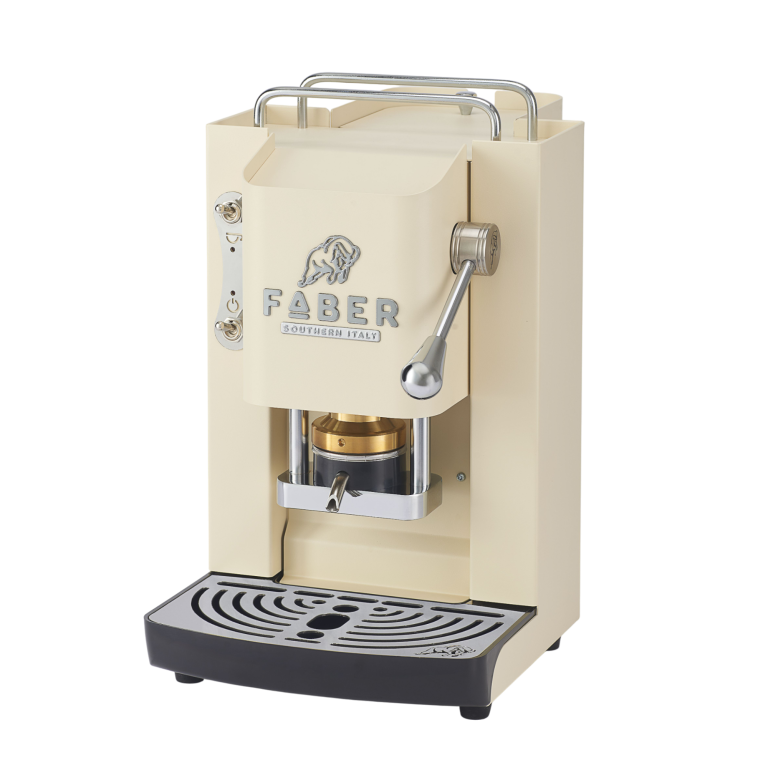 Faber - Pro Deluxe 3.0 - Old English White, Silber - Kaffeemaschine
