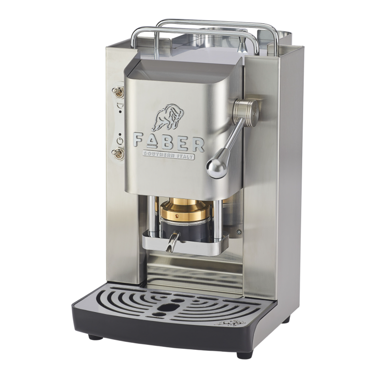 Faber - Pro Deluxe 3.0 - Total Inox Mat, Silber - Kaffeemaschine