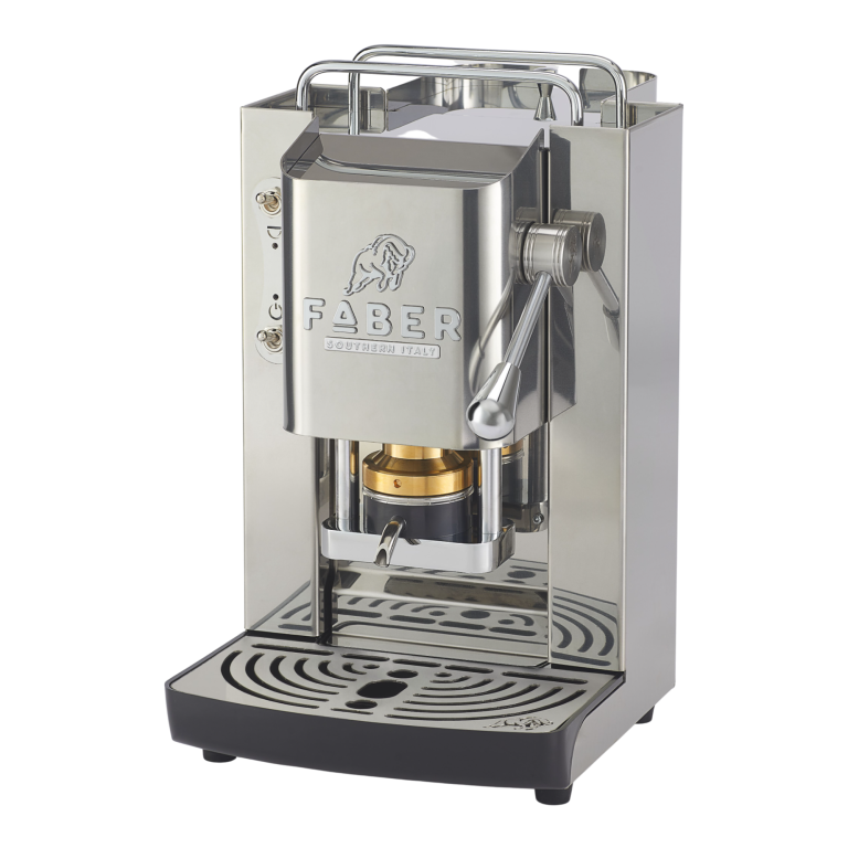 Faber - Pro Deluxe 3.0 - Total Inox, Silber - Kaffeemaschine